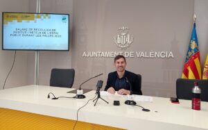 Sergi Campillo hace balance de la recogida de residuos en Fallas